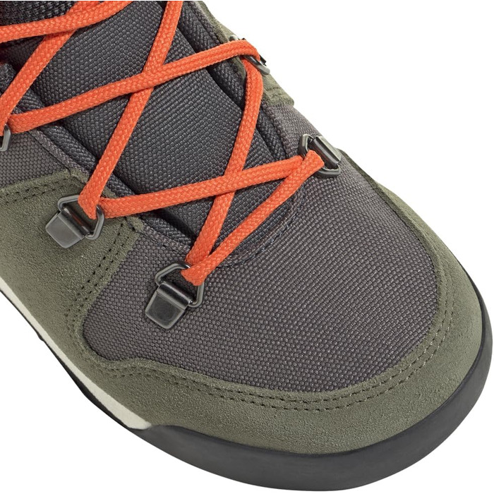 Зимові черевики adidas Terrex Snowpitch Cold.rdy для жінок та чоловіків (31 EU, Olive Strata Wonder White Orange)