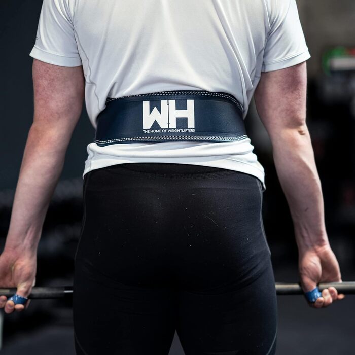 Пояс для важкої атлетики Weightlifting House Elite зі шкіри