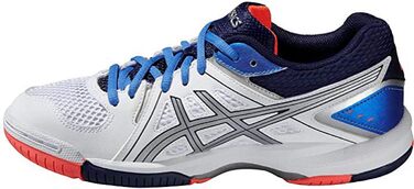 Жіночі волейбольні кросівки Asics Gel-Task, 42.5 EU, білий, білий, блакитний, корал