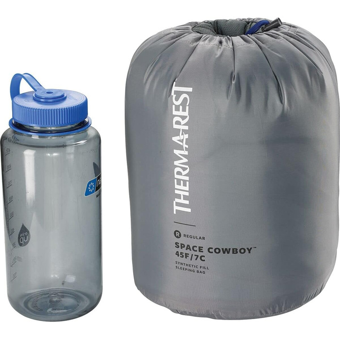 Спальний мішок Therm-a-Rest Space Cowboy, синтетичний, для температури 7°C, мумія, Celestial