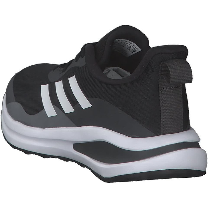 Дитячі кросівки adidas Fortarun K для тренувань (30 EU, чорний/білий/сірий)