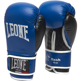 Дитячі боксерські рукавички LEONE 1947 Junior Flash, сині, 4 OZ, GN083J, універсальні