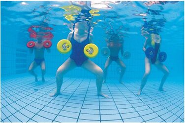 BECO AquaDisc SZ тренувальні диски для аквафітнесу, зелений, пара