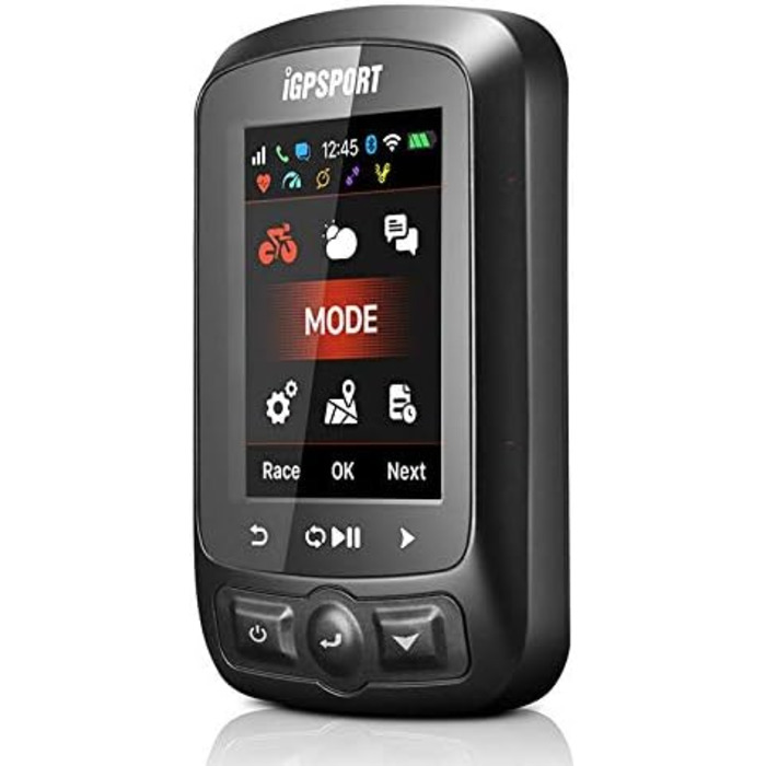 Велокомп'ютер iGPSPORT iGS620 з GPS, датчиками швидкості, каденсу та пульсу, з картами та навігацією, бездротовий