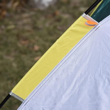 Намет Outsunny кемпінговий для 3 осіб Pop-up купольний, водонепроникний (1000 мм), з вікном, килимком, гачками, сумкою для транспортування - для сімейного відпочинку, подорожей, трекінгу, саду