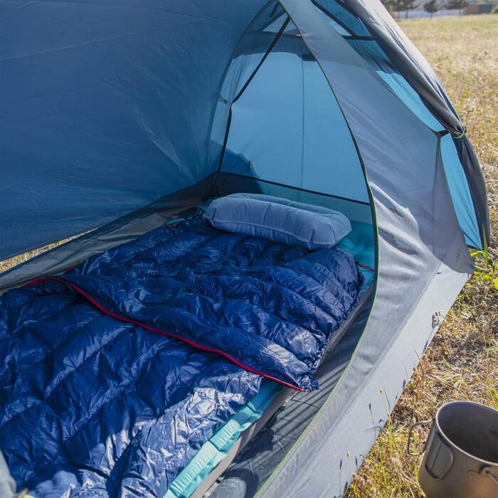 Намет Naturehike Ultraleicht 1-2 особи для кемпінгу, водонепроникний, вітрозахисний, купольний - Navy (1 особа)