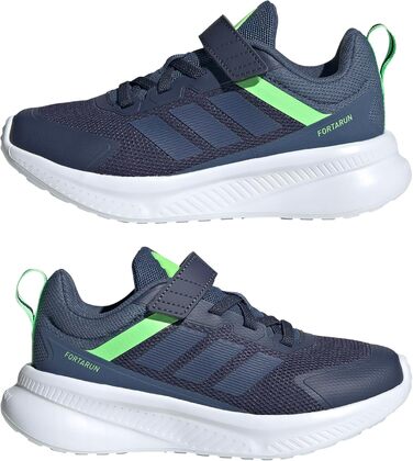 Дитячі кросівки adidas Fortarun 4.0 (28 EU) Shadow Navy Preloved Ink Lime Burst
