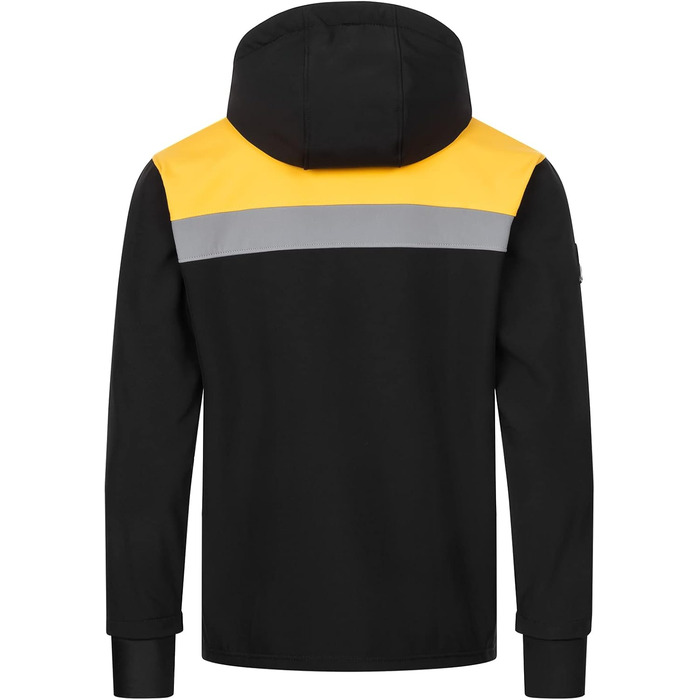 Чоловіча софтшеллова куртка Rock Creek H-292, чорна, XL