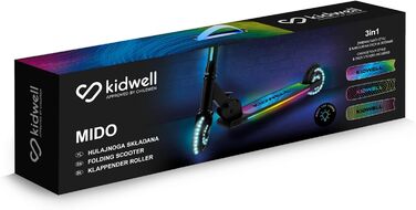 Самокат дитячий баланс-ролер COIL з LED підсвіткою, колеса PU, до 100 кг, від 5 років