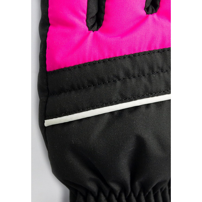 Дитячі футбольні рукавички Reusch Alan Junior, чорний/рожевий, модель Glo 4