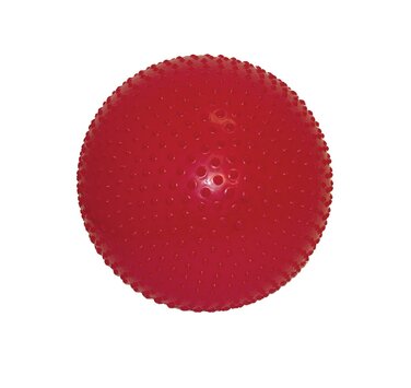 Гімнастичний м'яч CanDo SENSI-Ball з шипами, червоний, 100 см – сидячий та моторний фітнес-м'яч для тренувань