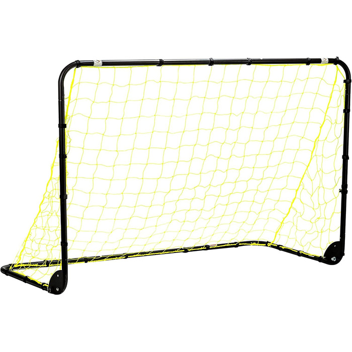 Ворота для футболу Franklin Sports, сталеві, складані, з сіткою, 1.8 x 1.2 м, чорні