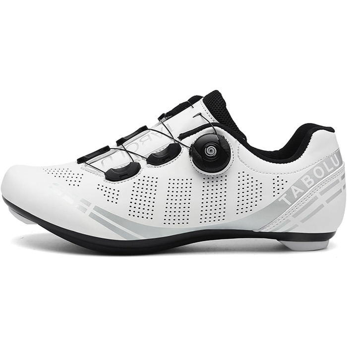 Велосипедні шкарпетки для чоловіків та жінок, MTB, шосейні, кросівки для катання на велосипеді, дихаючі, для активного відпочинку, сумісні з SPD/SPD-SL, розміри 36-47 EU, білий