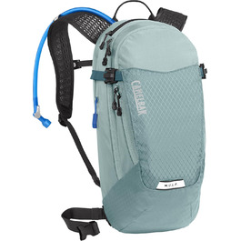 Жіночий гідраторний рюкзак CamelBak M.U.L.E. 12 для маунтбайку, магнітна застібка, 2,8 л, синій/чорний