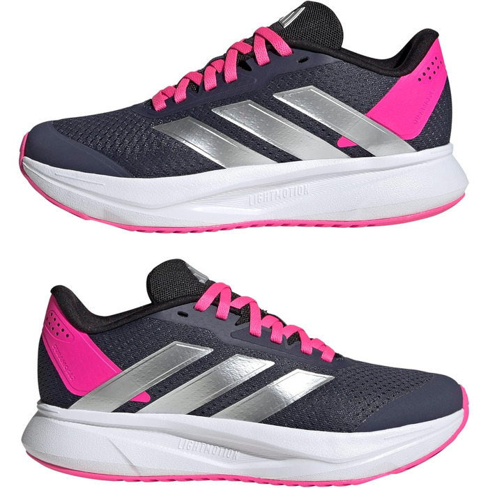 Дитячі кросівки Adidas Duramo SL2 - Shadow Navy Silver Met Lucid Pink (38 2/3 EU)