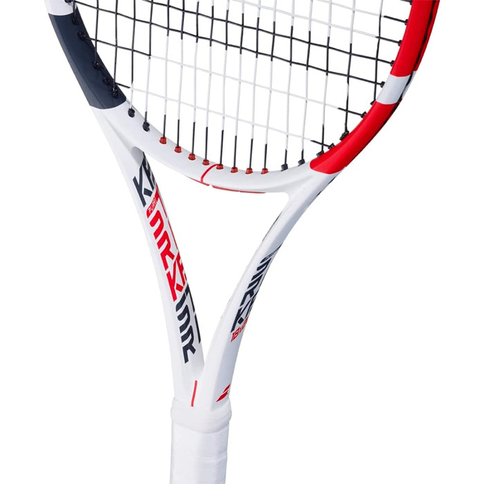 Тенісна ракетка Babolat Pure Strike 18x20, без струн, біло-сіра, розмір ручки 4 3/8