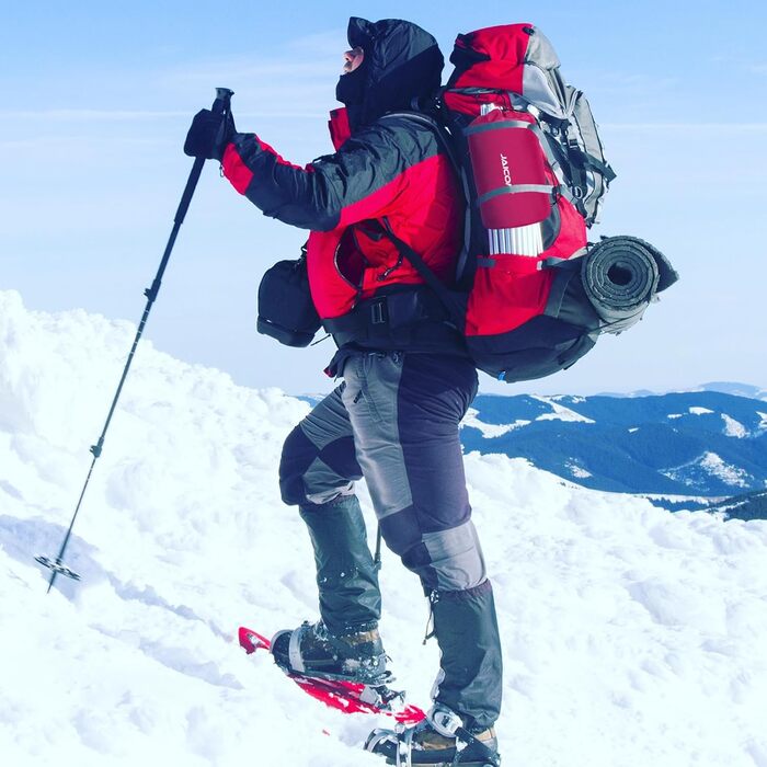 Сплячий мішок JAICOM 3/4 сезонів Ultraleicht Mumienschlafsack (800г/1600г) для дорослих - Outdoor, кемпінг, трекінг, інше (Рожевий)