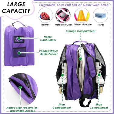 Сумка для роликів, ковзанів та скейтборду для дітей