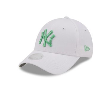 Кепка New Era New York Yankees MLB Diamond Era рожева жіноча регульована 9Forty