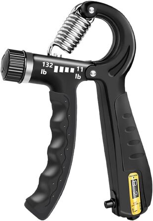 Набір для тренування сили хвата FLYFE (5 шт.) – кистевий тренажер, регенератор пальців, м'яч для розслаблення, для чоловіків та жінок, відновлення після травм