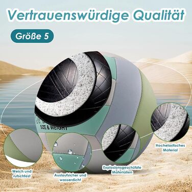 Волейбольний м'яч для пляжу та басейну Soft Touch з сіткою (офіційний), Macaron