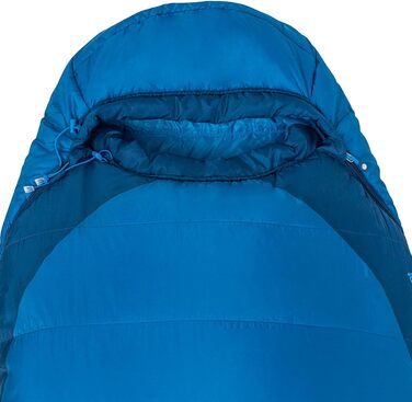 Спальний мішок Marmot Trestles Elite Eco 20 - легкий, теплий 3-сезонний для кемпінгу та трекінгу, Estate Blue/Classic Blue