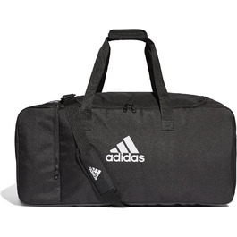 Сумка спортивна adidas Tiro Duffel L, унісекс, 70×32×32 см, чорна/біла