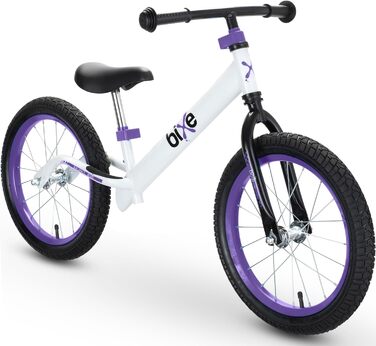 Дитяче баланс-бік Bixe 12 дюймів - легкий алюмінієвий велосипед без педалей з повітряними шинами для дітей 18 місяців - 6 років