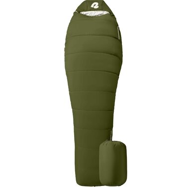 Спальний мішок Retrospec Dream 5°C, Мумія, для кемпінгу, Wacholder, Long