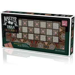 Настільна гра нарди KS Games Elegance, велика дошка з МДФ 50,5x25,5x8 см, для 2 гравців від 8 років