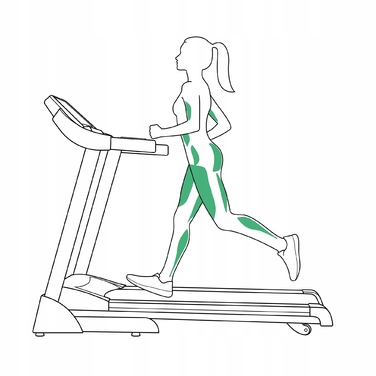 Електрична бігова доріжка Urbogym V720S до 150 кг