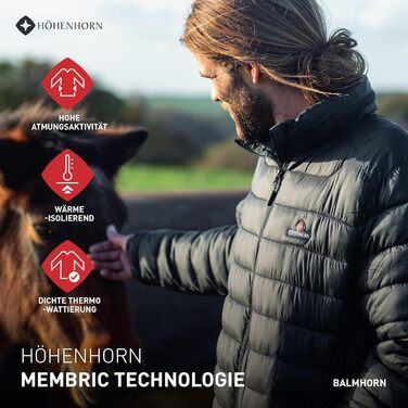 Чоловіча куртка Höhenhorn Balmhorn: перехідна, степкова з капюшоном (XXL, Зелений/Зелений)