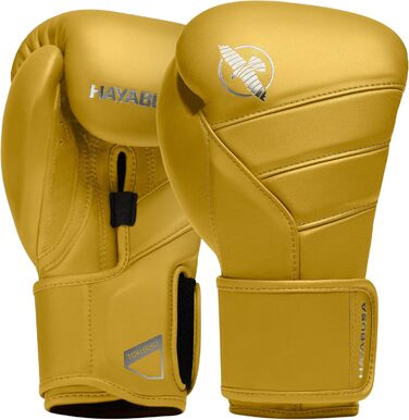 Боксерські рукавички Hayabusa T3 Kanpeki 16oz, жовті, шкіряні