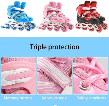 Інлайневі ролики HWGING 2-в-1, регульовані ролики для дітей, підходять для хлопчиків та дівчаток, початківців, жінок та чоловіків