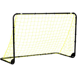 Ворота для футболу Franklin Sports, сталеві, складані, з сіткою, 1.8 x 1.2 м, чорні