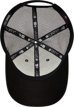 Кепка New Era Milwaukee Bucks 9Forty Snapback чорна, універсальний розмір