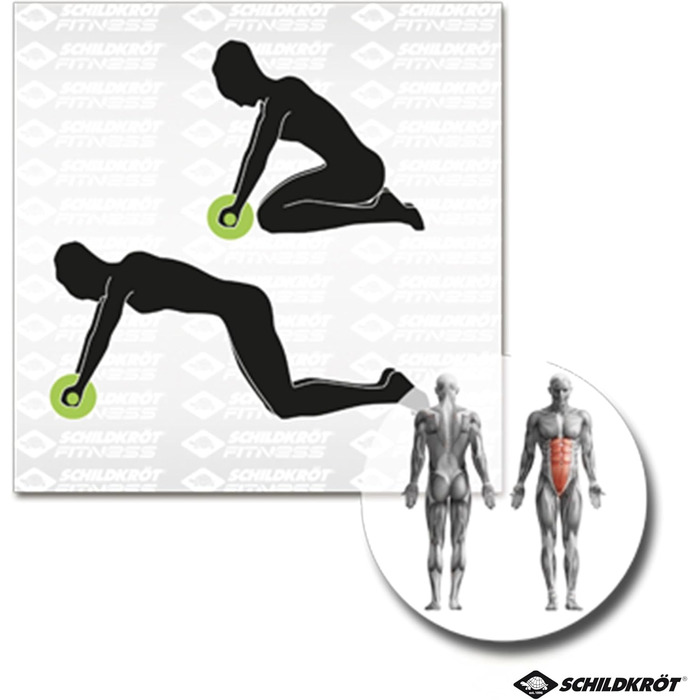 Роликовий тренажер для пресу Schildkröt AB Roller, 960045