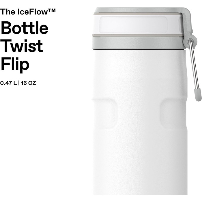 Термопляшка Stanley 1913 IceFlow Twist Flip 0.47л, Frost