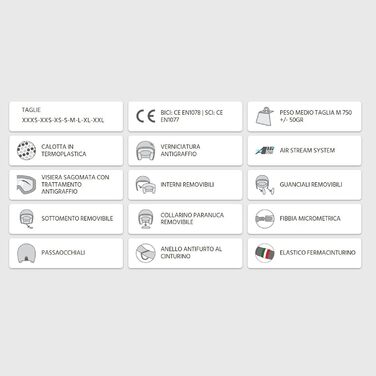 Гірськолижний шолом CGM EBI для дорослих, унісекс, зелений матовий, розмір L (59 см)