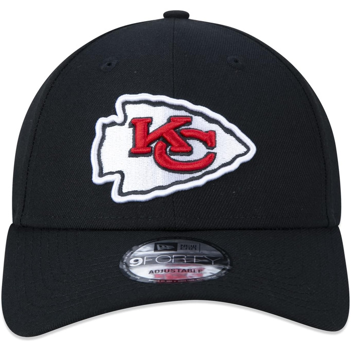 Кепка New Era 9Forty Curved Snapback з логотипом NFL - чорна, універсальний розмір