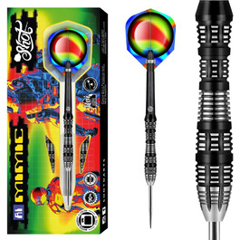 Професійні дротики Shot! Darts AI Mimic 90% вольфрамові 23 г, сталевий наконечник, для жінок і чоловіків, набір з Нової Зеландії