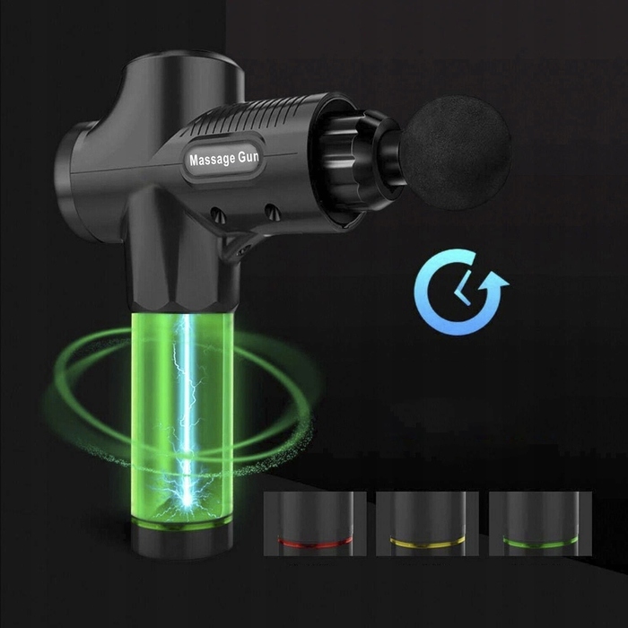 Перкусійний масажер Massage Gun Pro — масажер для спини, стоп та всього тіла