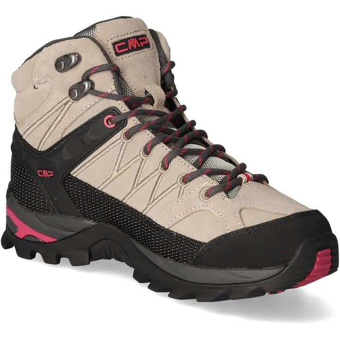 Жіночі трекінгові черевики CMP Rigel Mid Wmn Wp, білий, 38 EU