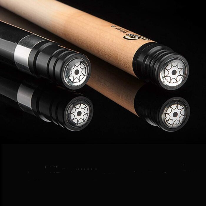 Біліардний кий Collapsar XP Jump Break 58 дюймів, 3 частини, горіх, шар з клена, швидке з'єднання, 19.5/20 OZ, блакитний