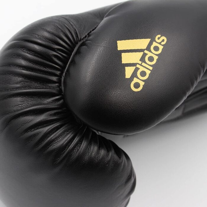 Боксерські рукавички Adidas Speed 50, чорно-золоті, 14 oz, для дорослих