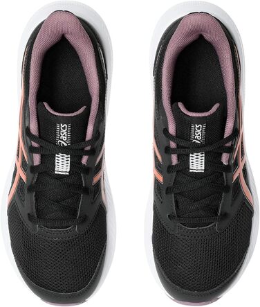 Дитячі кросівки ASICS Jolt 4 GS - чорний/пустезна червоний (37 EU)