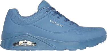 Кросівки Skechers UNO Stand on Air для чоловіків, блакитний матеріал Durabuck Mesh, розмір 47.5 EU
