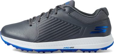 Чоловічі гольф-туфлі Skechers Elite Vortex - сірий з синім оздобленням, 45 EU