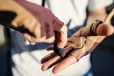 Roeckl ISONE: Велоперчатки High Performance Unisex, розмір 8.5, колір Mahogany