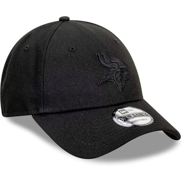 Кепка бейсболка New Era 9Forty Snapback Minnesota Vikings чорна